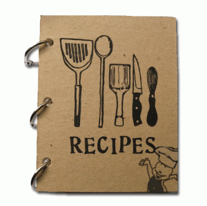 recipe booklet