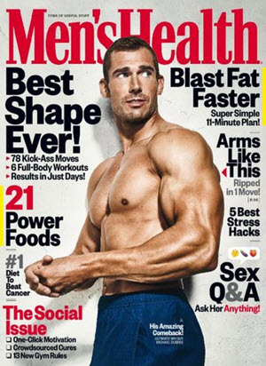 FREE 1-Year Subscription to Men’s Health Magazine