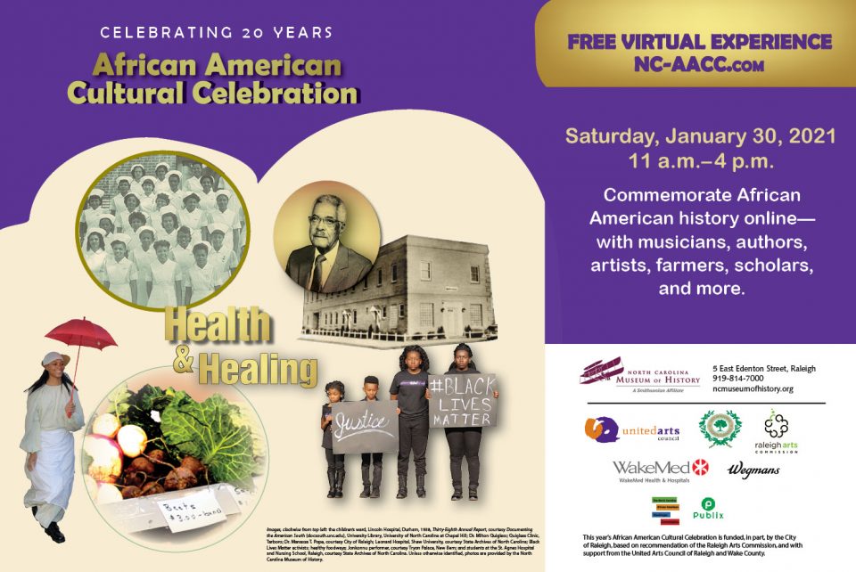 Kick-off Black History Month virtually with the NC Museum of History