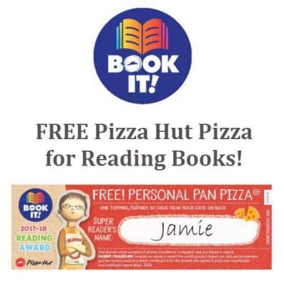 Earn Free Pizza Hut Pan Pizzas By Reading Books