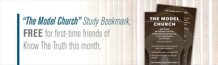 model church study bookmark