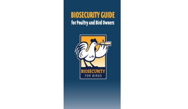 Free Biosecurity for Birds Bookmark from USDA