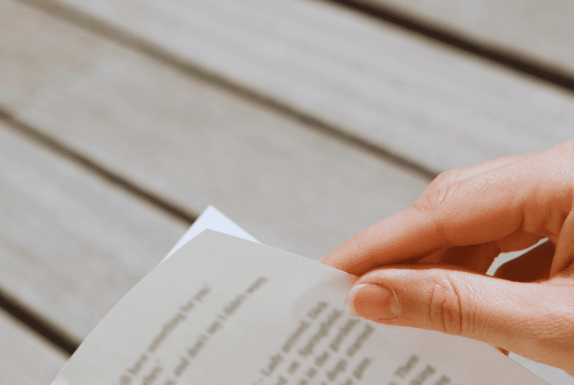 Feeling the Pages Turn in a Good Book