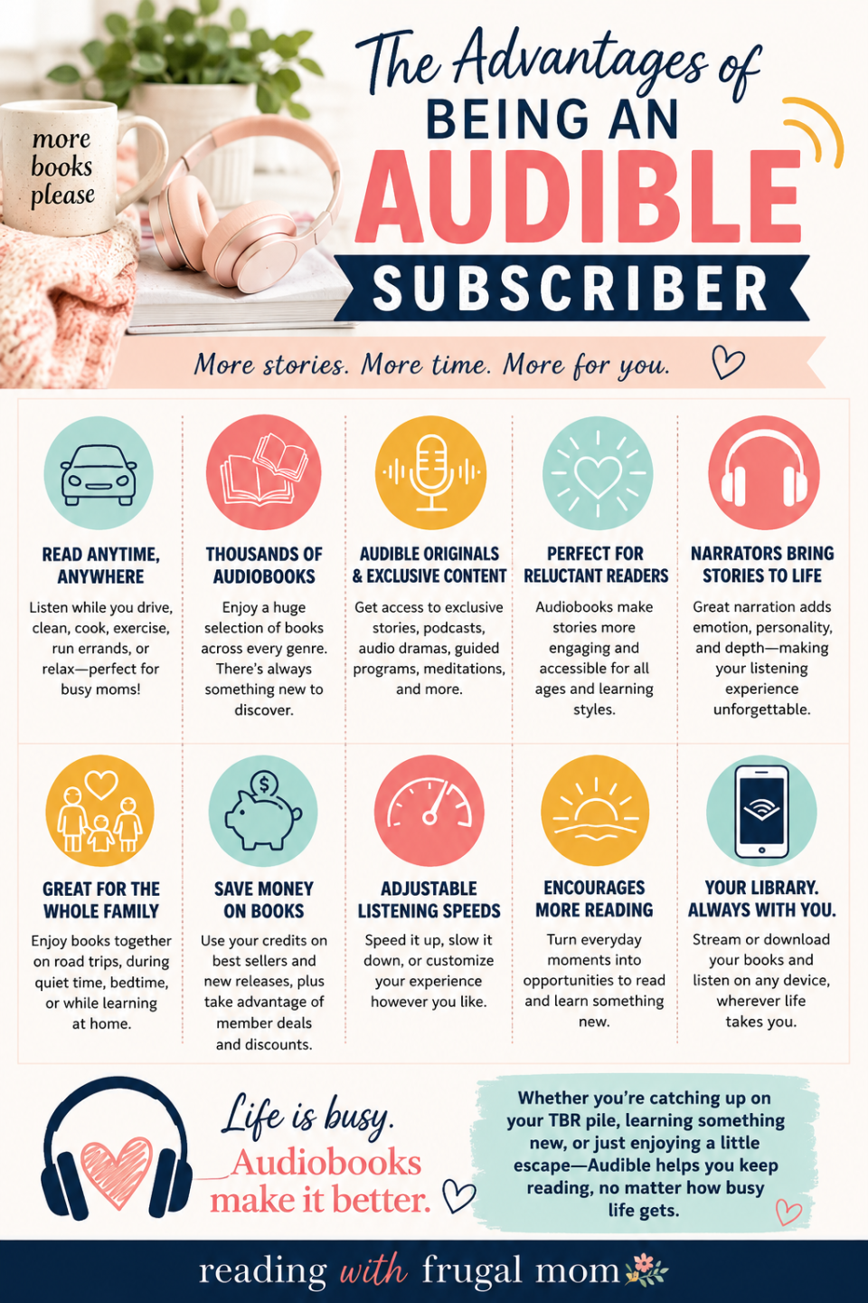 Why Being an Audible Subscriber Is a Game-Changer for Busy Readers