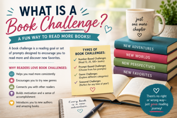 What Is a Book Challenge? A Fun Way to Read More Books